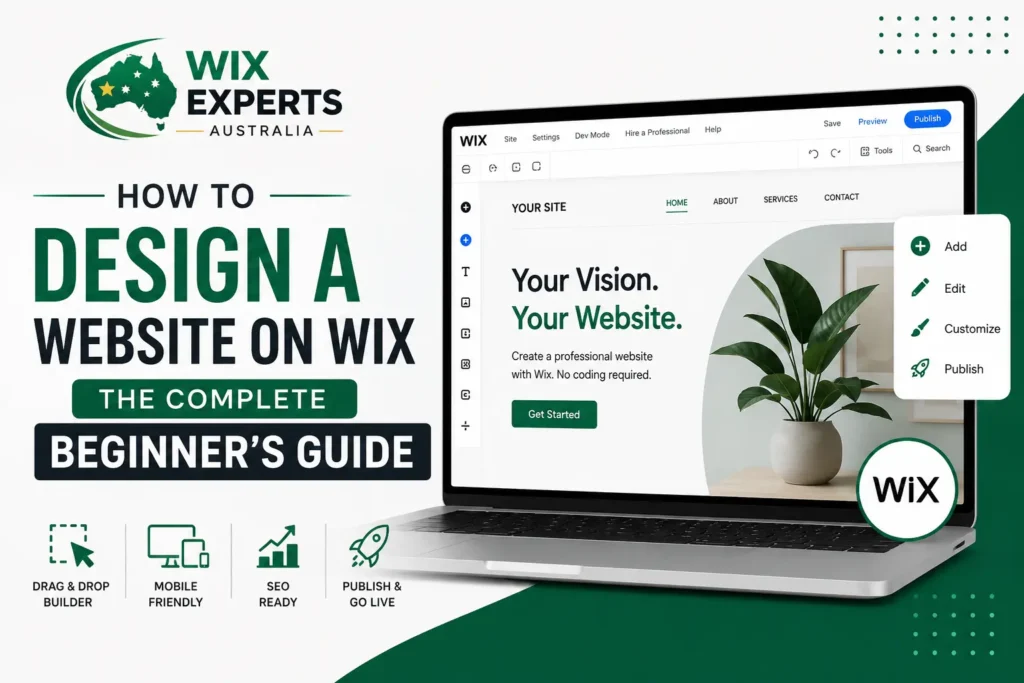 How to design a website on Wix