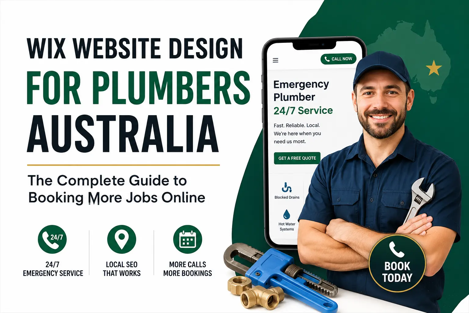 wix website for plumbers